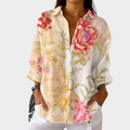 Light and colorful blouse with print