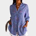 Lavender Mosaic Grace Blouse