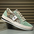 Amari | Unisex Boho Espadrille Sneakers with Woven Detail