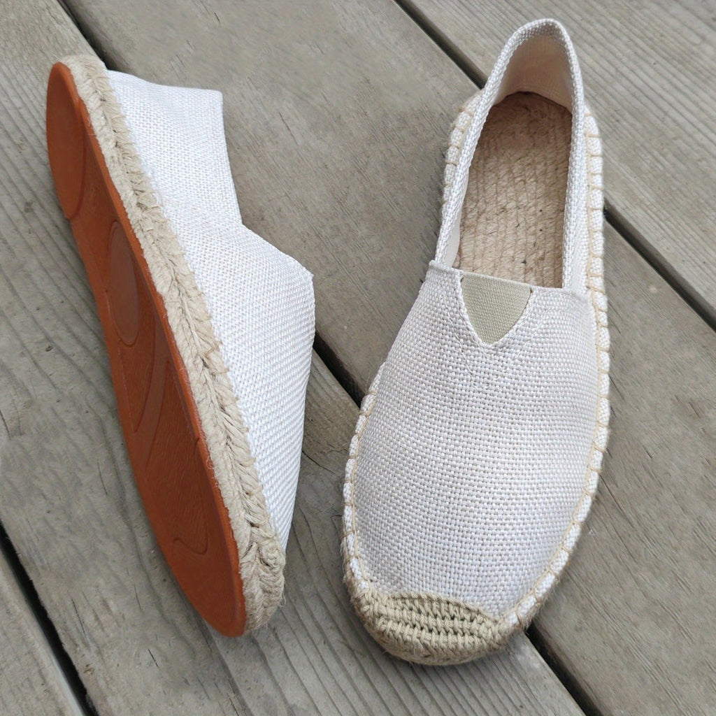 Sienna | Woven Espadrille Comfort Loafers