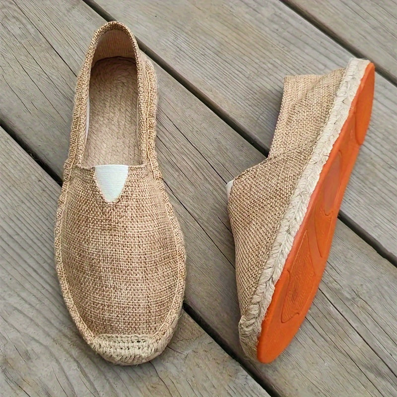 Sienna | Woven Espadrille Comfort Loafers