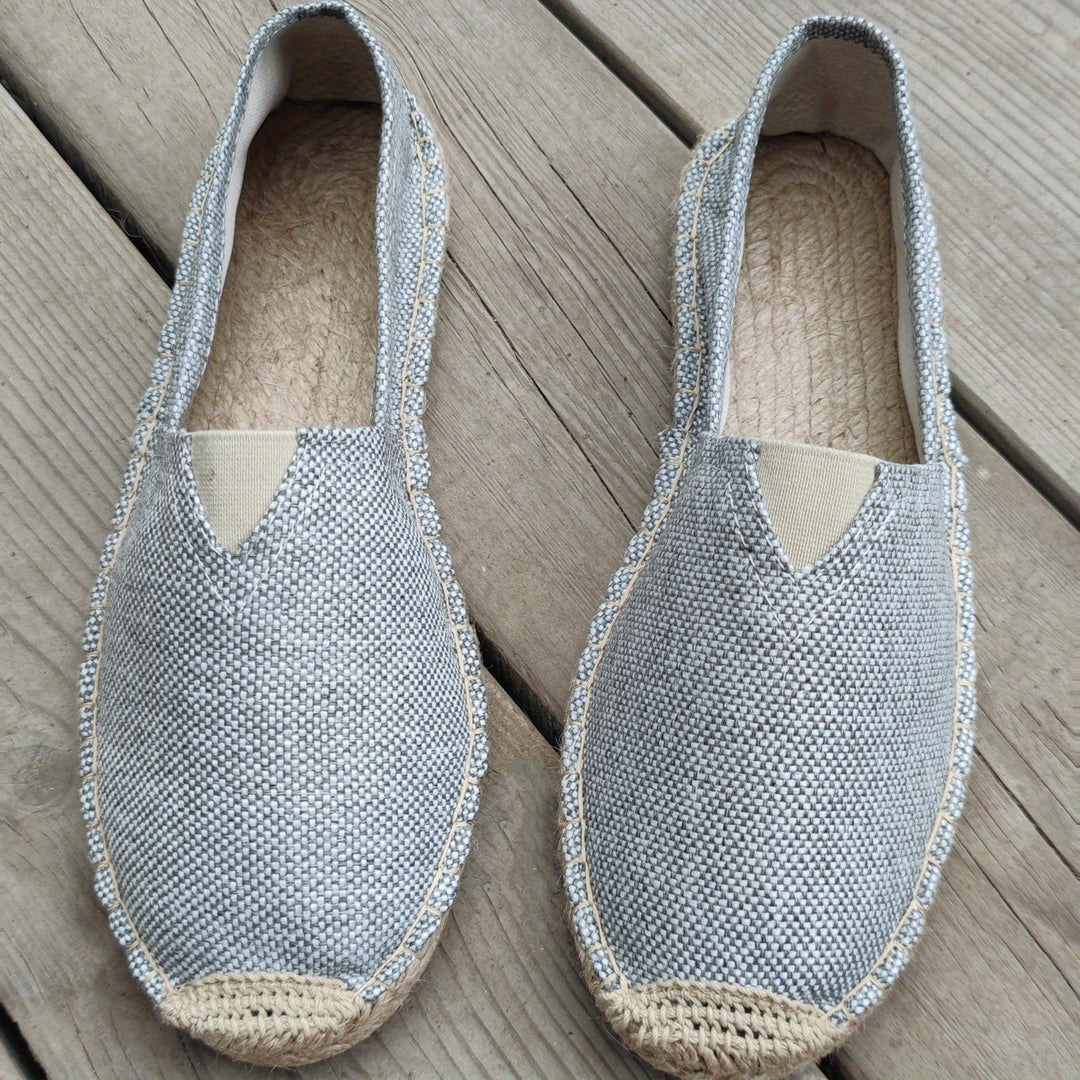 Sienna | Woven Espadrille Comfort Loafers