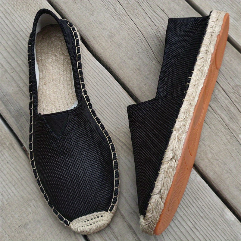 Sienna | Woven Espadrille Comfort Loafers