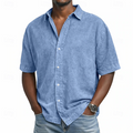 Elena | Breezy Woven Button-Up Shirt