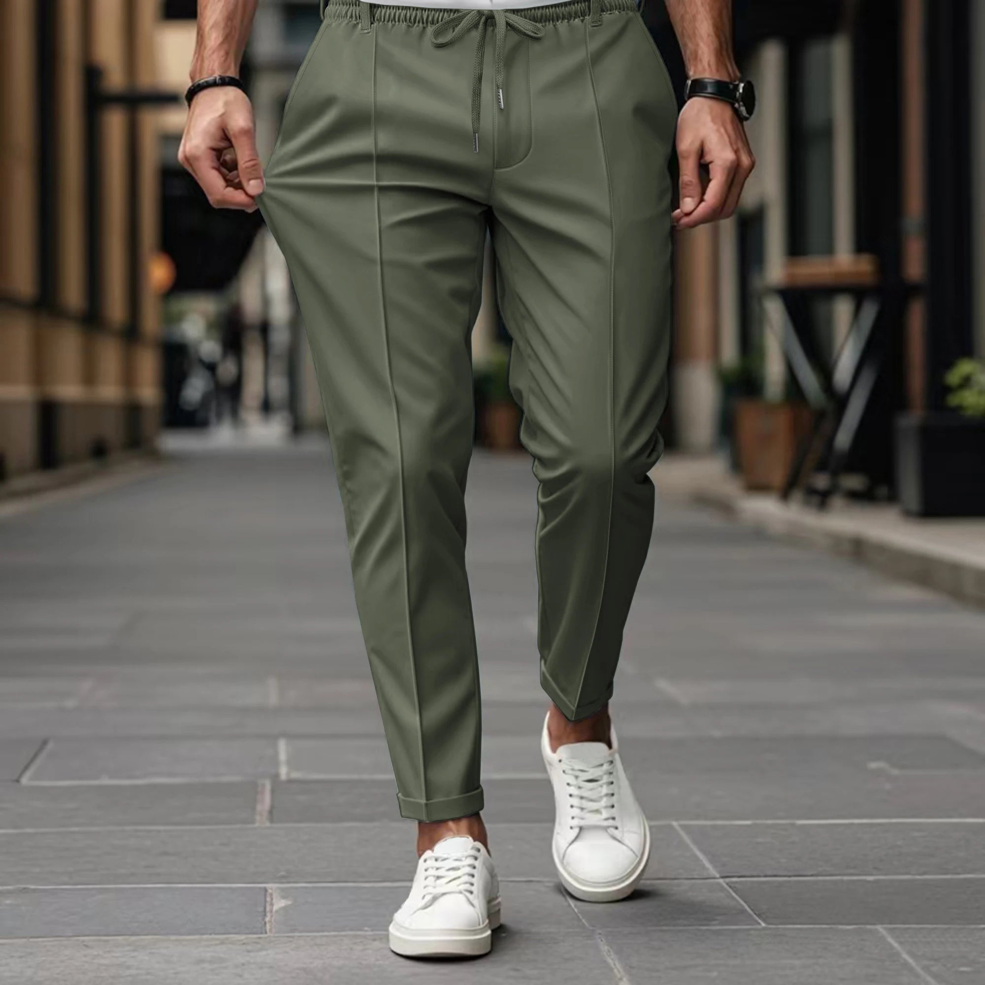 Noah | Relaxed Drawstring Trousers