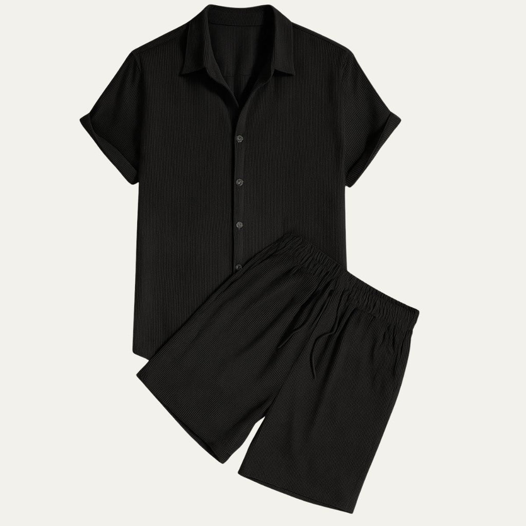Linen Shirt and Shorts Set – Easy Summer Co-Ord
