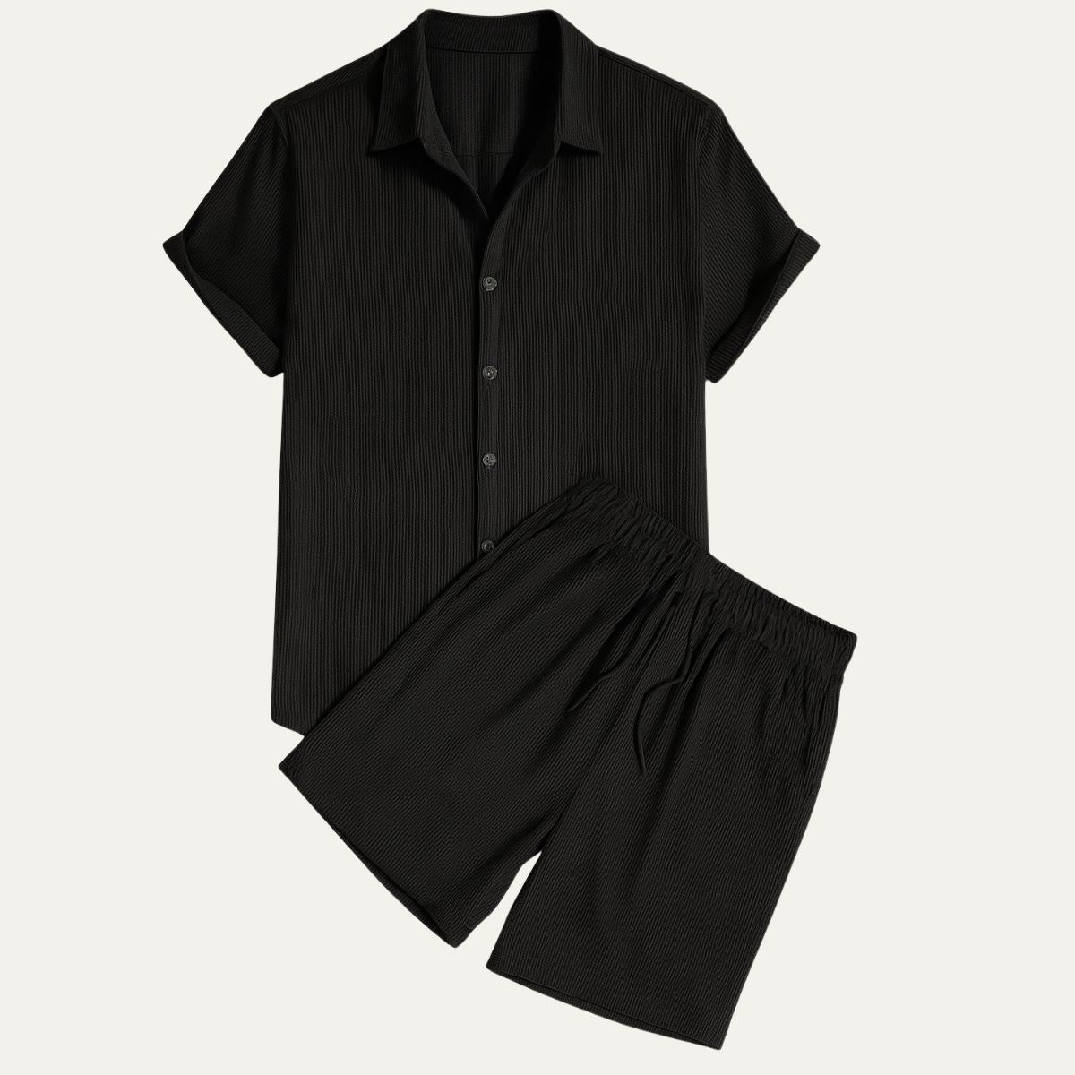 Linen Shirt and Shorts Set – Easy Summer Co-Ord