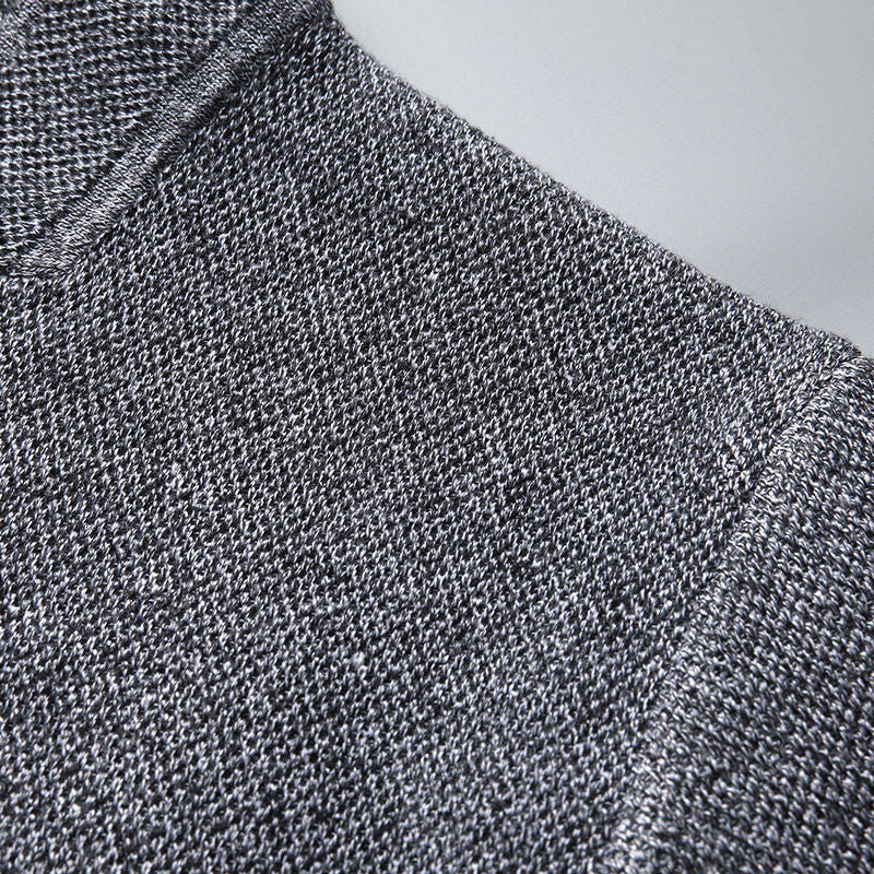 Theo | Refined Knit Cardigan with Stand Collar