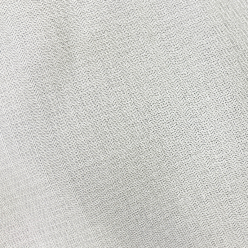 Men's Textured Short-Sleeve Shirt with Stand Collar