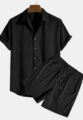 Nico | Relaxed Woven Shirt & Shorts Set