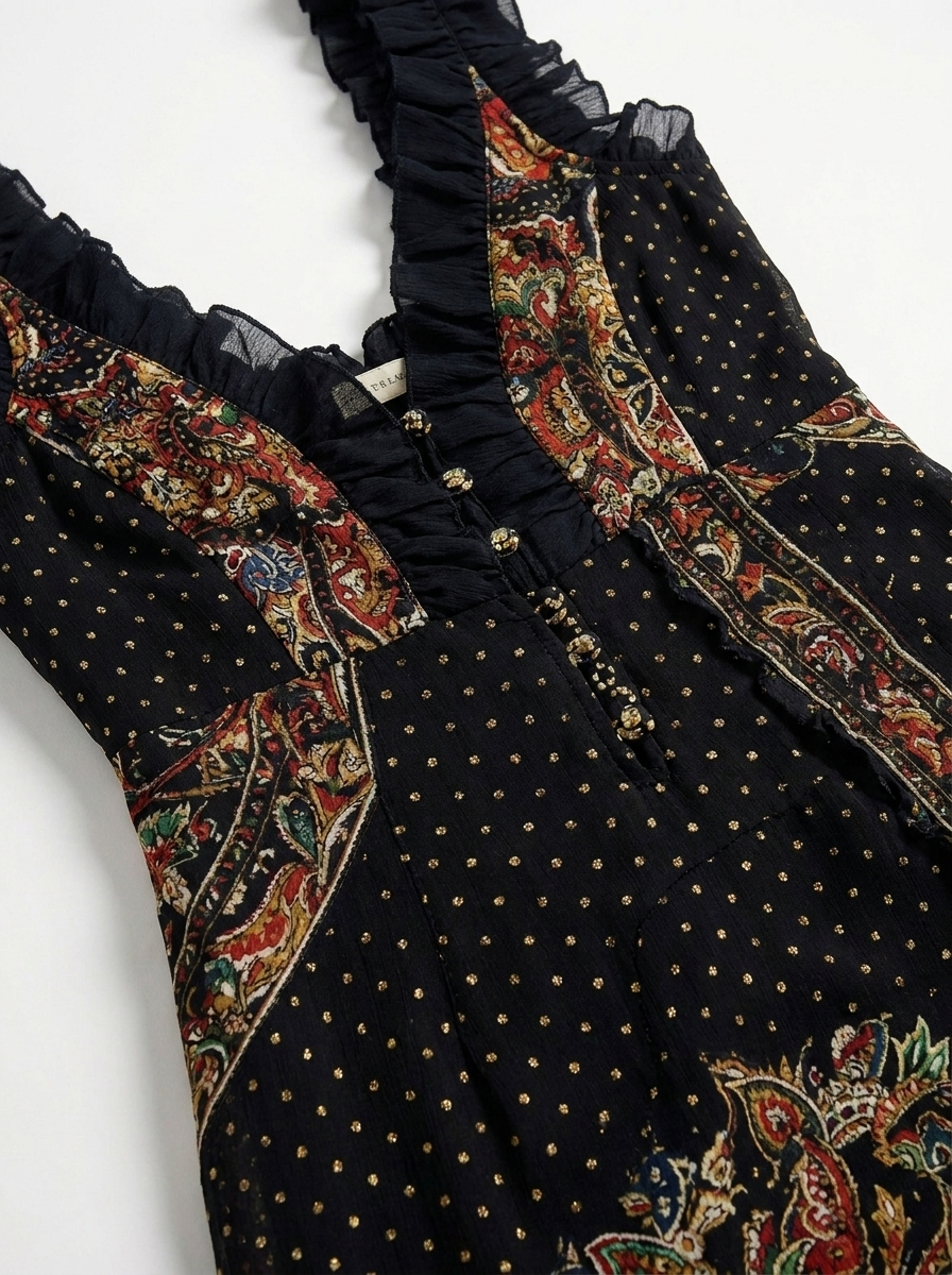 Zahara | Midnight Paisley Maxi Dress
