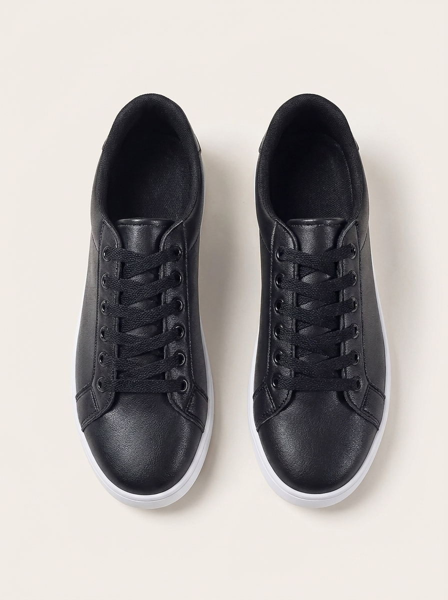 Nolan | Men’s Low-Top Lace-Up Sneakers – Casual Court Style