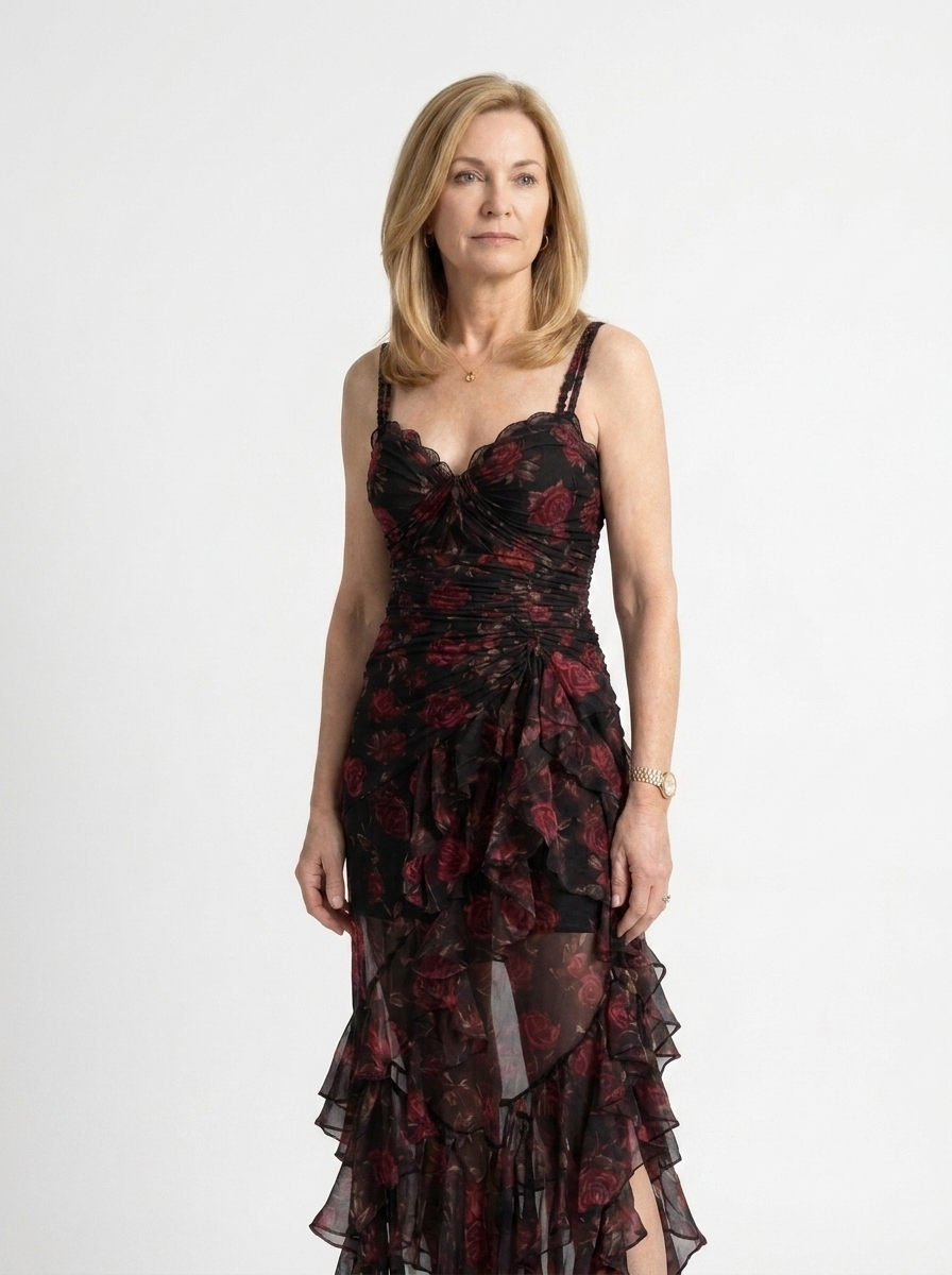Yasmina | Boho Floral Lace Dress