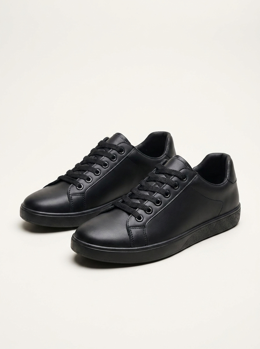 Nolan | Men’s Low-Top Lace-Up Sneakers – Casual Court Style