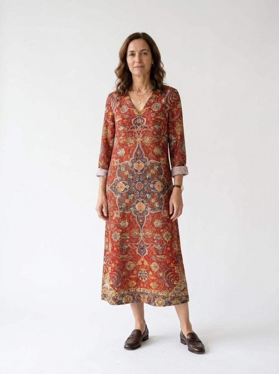 Vivienne | Women’s Relaxed-Fit Everyday Dress with Side Pockets