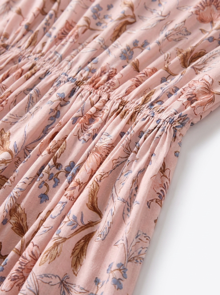 Marino | Women’s Paisley Tiered Maxi Dress with Tie Waist