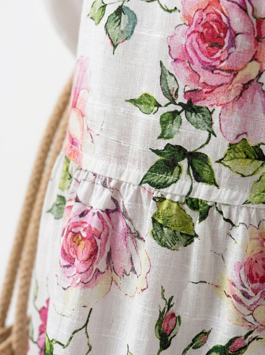 Kira | Women’s Floral Midi Dress – Flattering Lightweight Fit