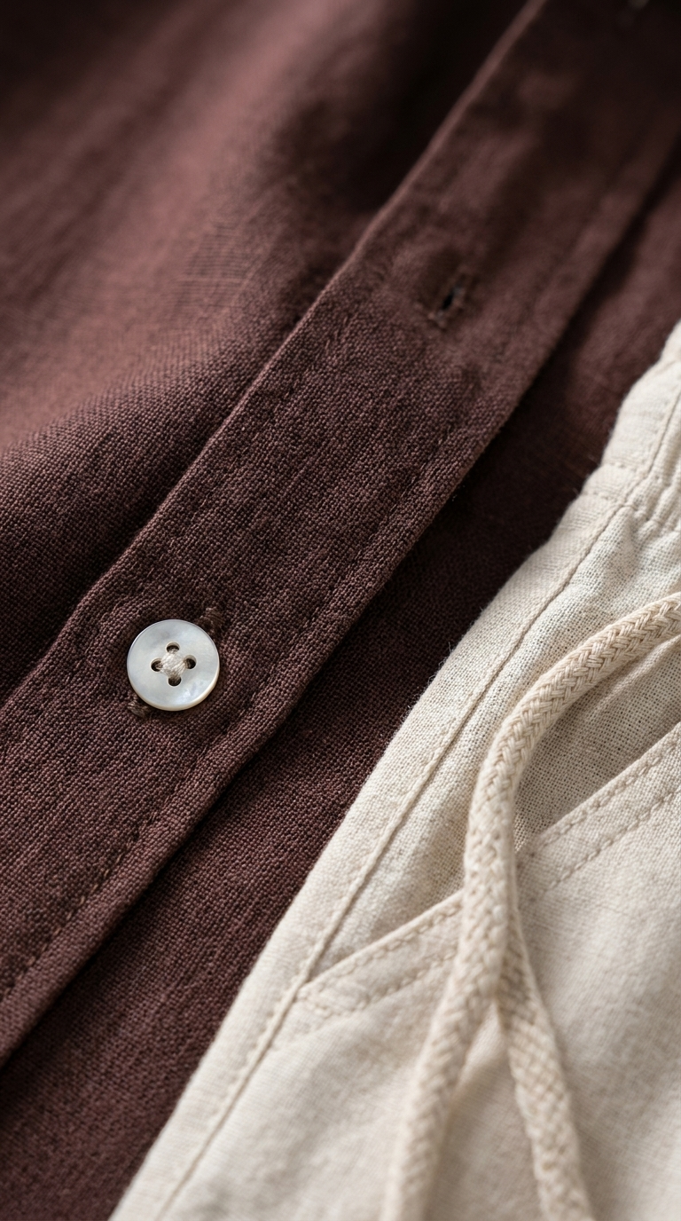 Lorenzo | Relaxed Shirt & Drawstring Trousers Set