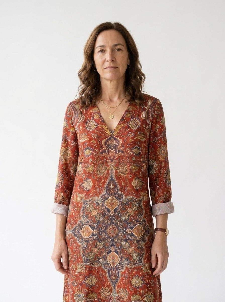 Vivienne | Women’s Relaxed-Fit Everyday Dress with Side Pockets