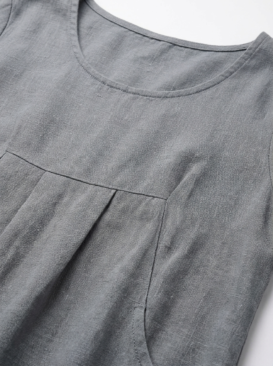 Marley | Women’s A-Line Pocket Dress with Scoop Neck – Relaxed Everyday Fit