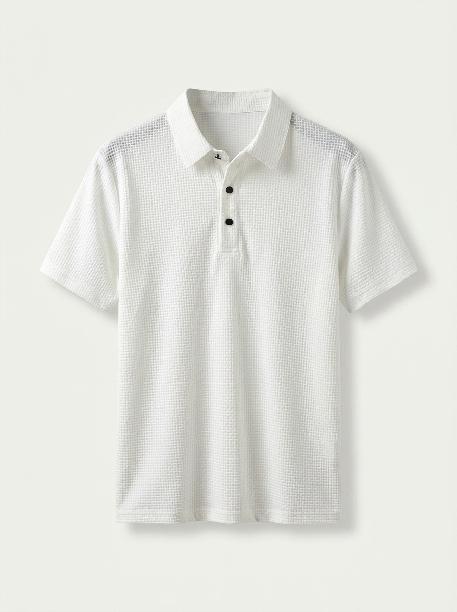 Adrian | Refined Knit Polo Shirt