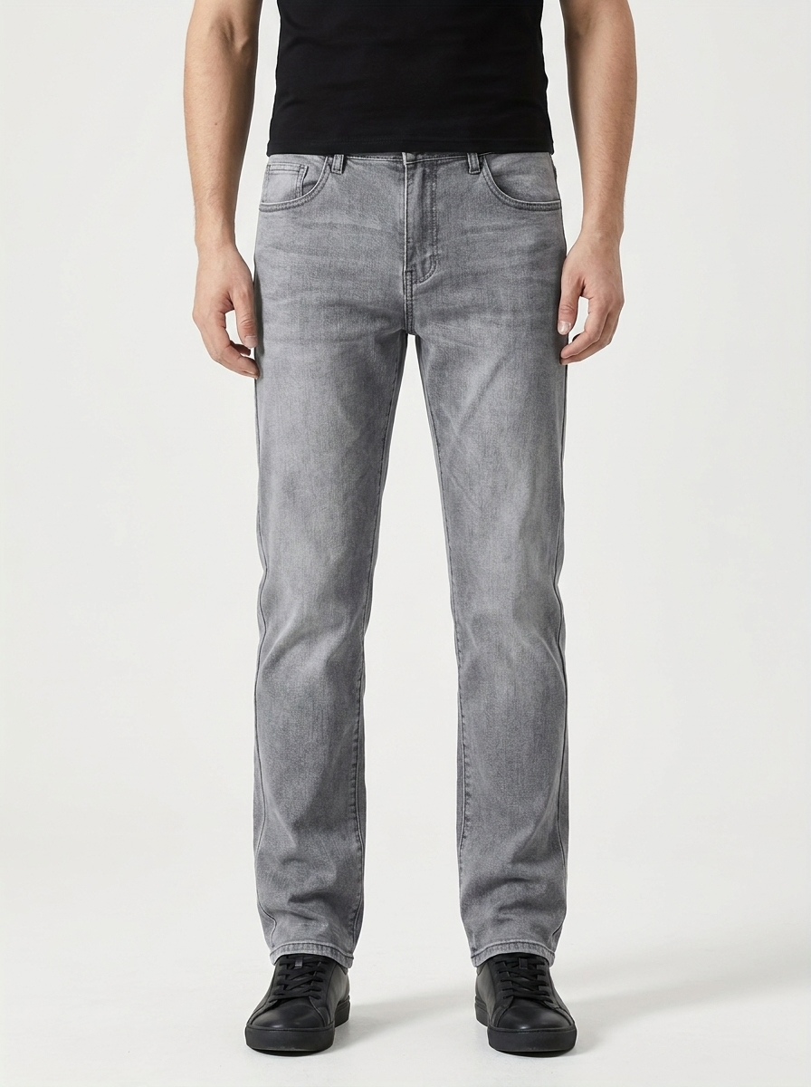 Rylan | Men’s Straight-Leg Stretch Jeans – Classic 5-Pocket Fit