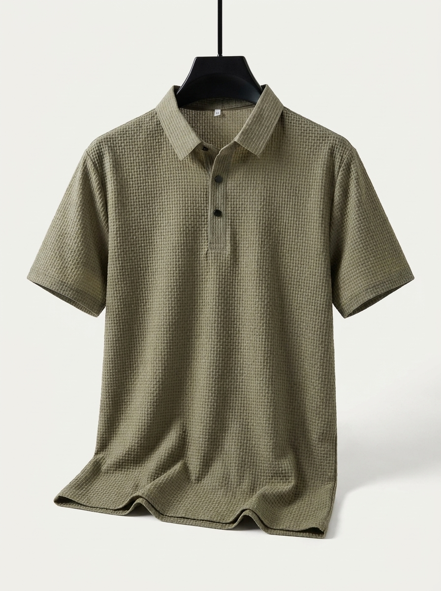 Adrian | Refined Knit Polo Shirt