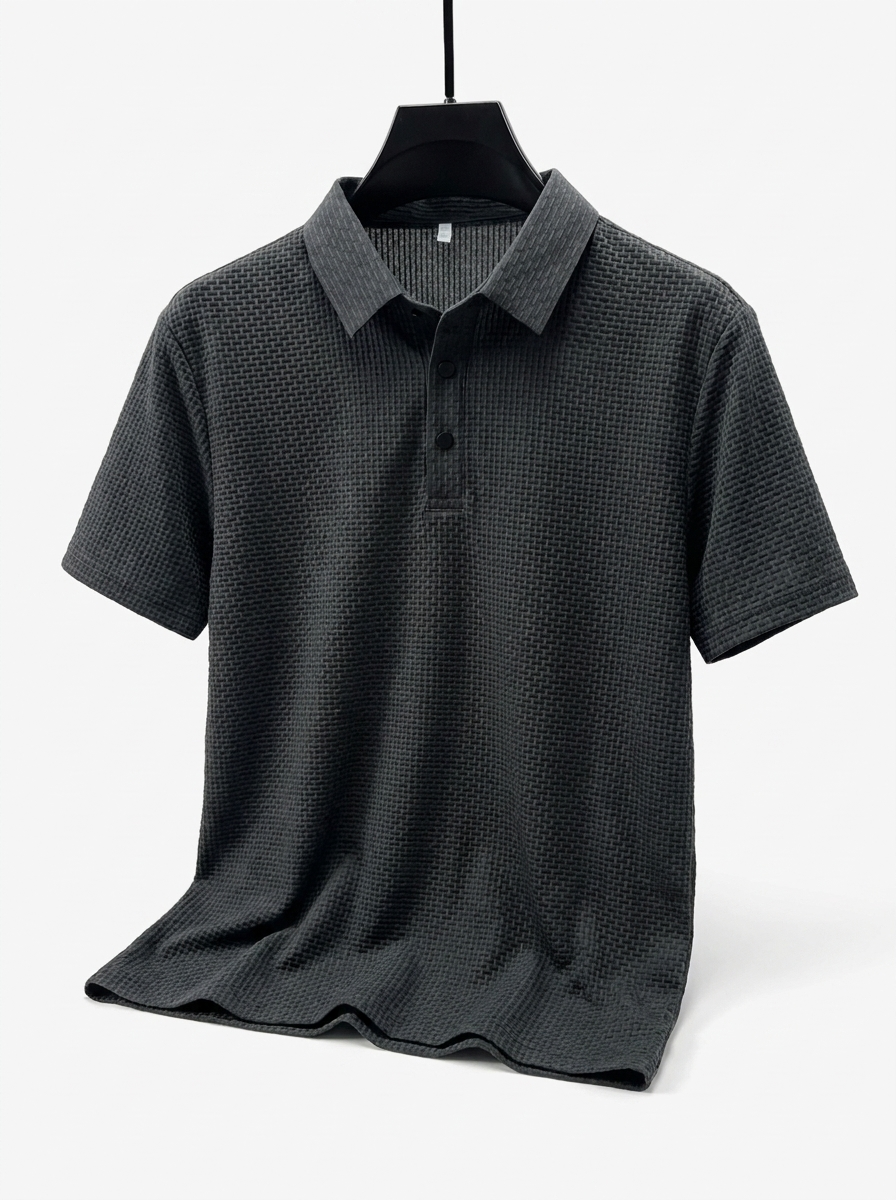 Adrian | Refined Knit Polo Shirt