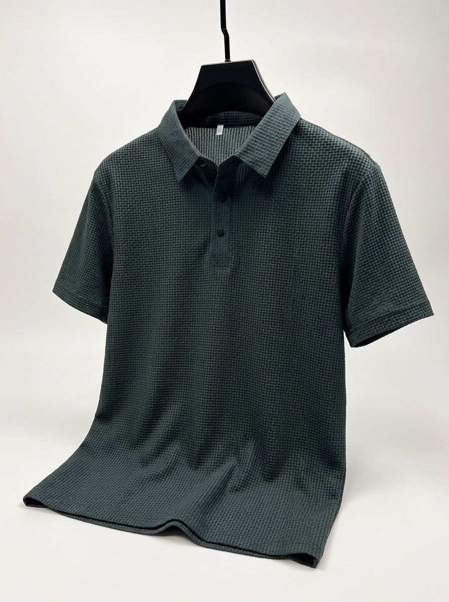 Adrian | Refined Knit Polo Shirt