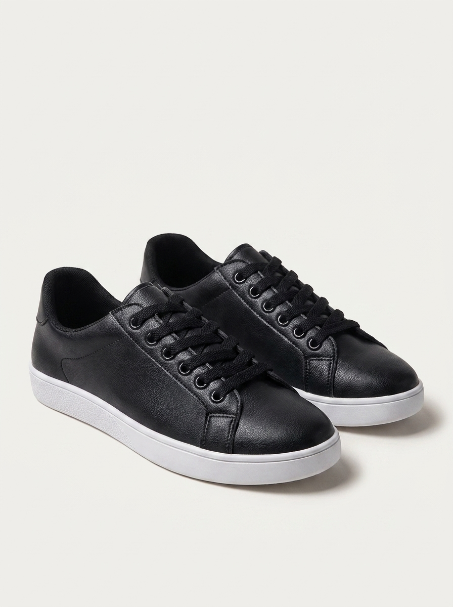 Nolan | Men’s Low-Top Lace-Up Sneakers – Casual Court Style