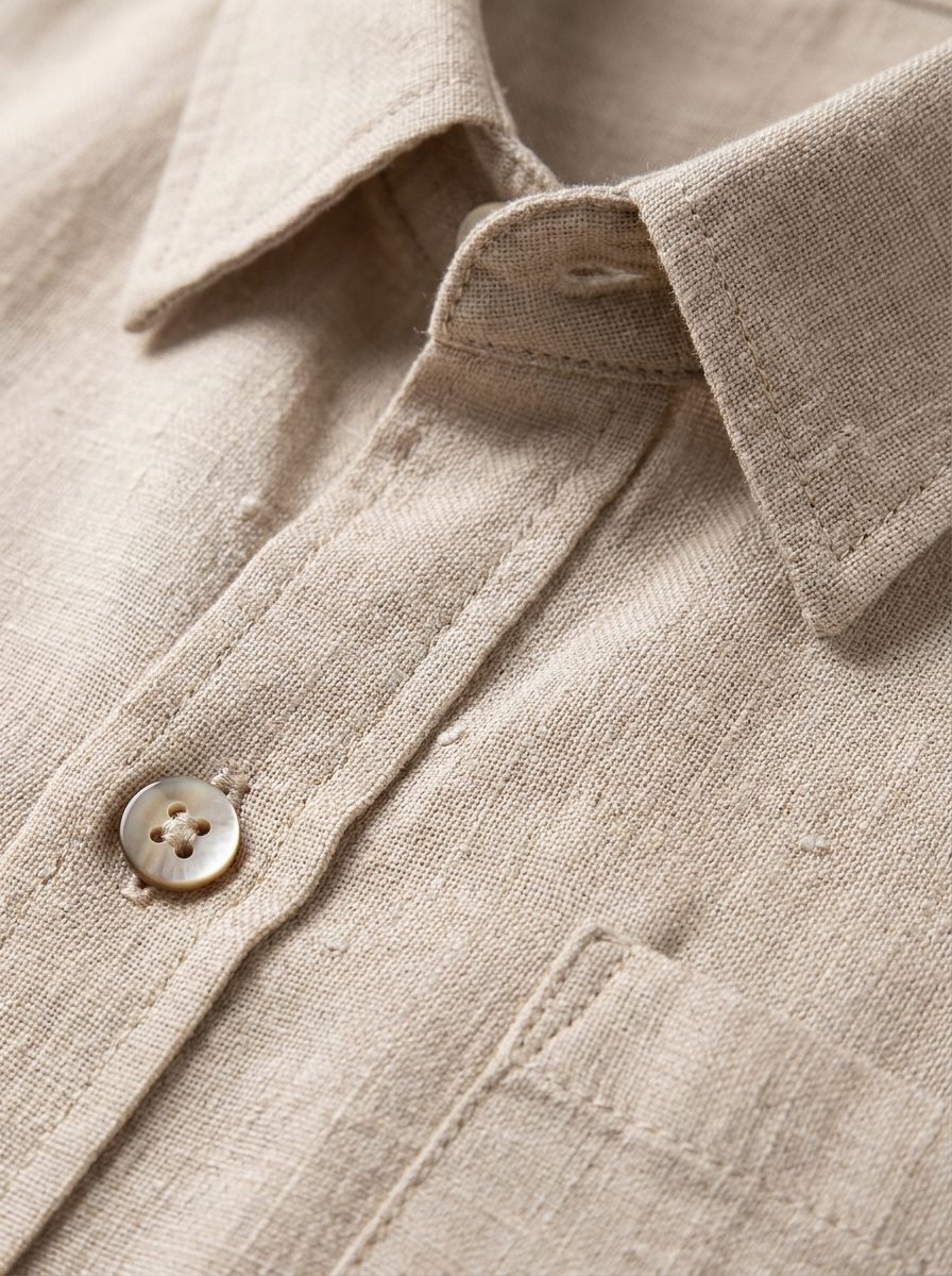 Oliver | Refined Linen-Blend Button-Up Shirt
