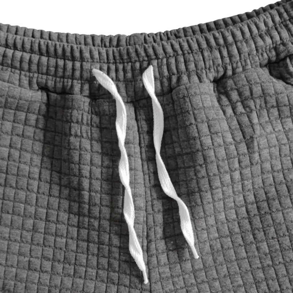 Waffle Knit Polo and Shorts Set – Relaxed Summer Co-Ord